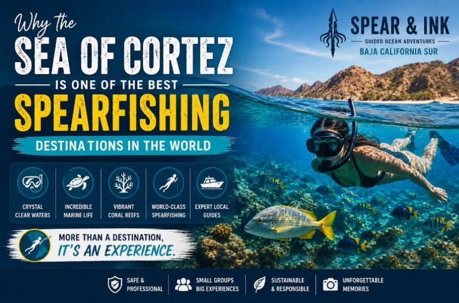 Guided-snorkeling-tour-showcasing-vibrant-marine-life-in-Baja-California-Sur.